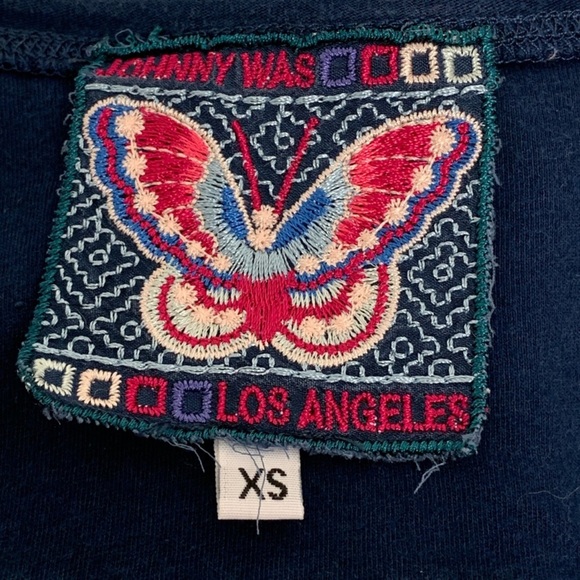 Johnny Was Mayee Scarf Back Top Size XS - Picture 9 of 14